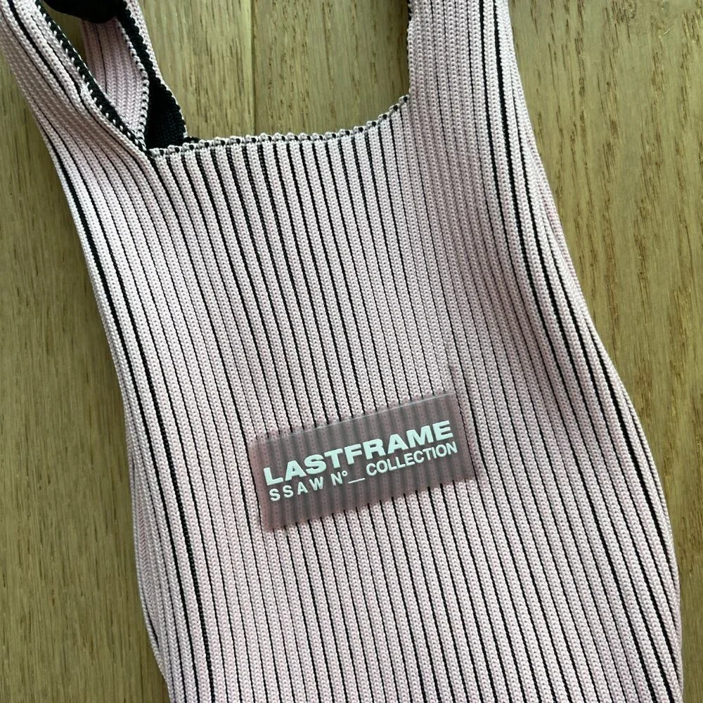NEW Lastframe Pink Mini Market Bag - Picture 3 of 5